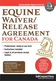 Equine Waiver / Release Agreement (download)