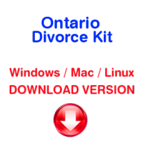 Ontario Divorce Kit (download version)