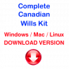 Complete Canadian Wills Kit (download version)