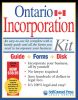 Ontario Incorporation Kit