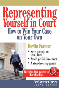 COVER representing yourself in court USA